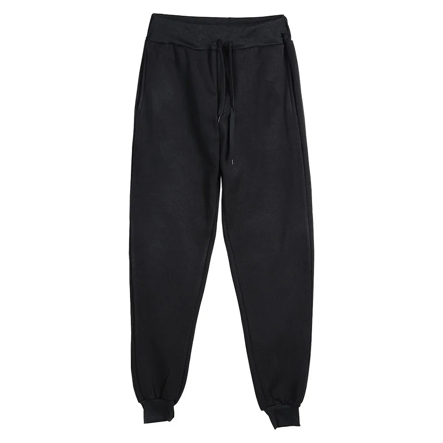 Sweatpants Spring Autumn Cotton Long Pants Jogger Trousers Casual Sports Men's and Women's Fitness Solid Jogging Pants 5 Colors