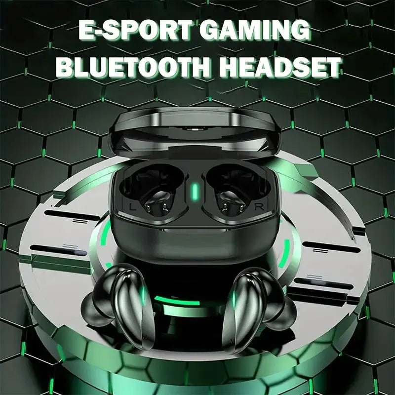 T6S TWS Low-Latency Smart Touch Wireless Gaming Headset