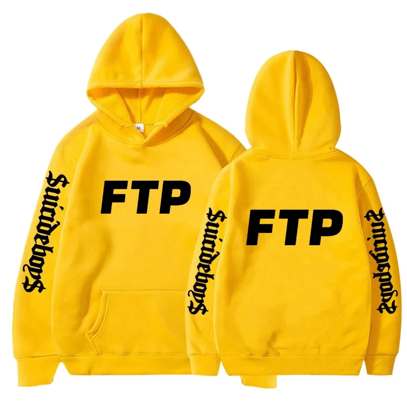 Sweat à capuche Sunordeboys Ftp pour hommes et femmes, pull Hip-Hop Harajuku, sweat-shirt Rap Music, cadeaux d'hiver Sunordeboys