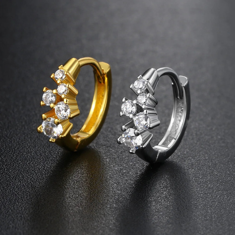 Boucles d’oreilles Ear Cartilage Tragus Helix Piercing Hoop Buckle Earring for Women 1PC Stacking Ear Bone Snug Rook Daith Lobe Fashion INS Jewelry