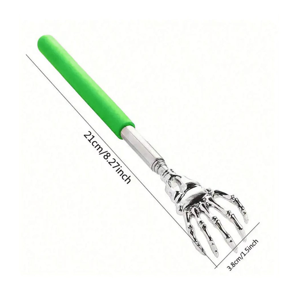 Portable Extendable Back Scratcher Stainless Steel Telescoping Back Scratcher for Both Human and Pets Extendable Back Massager