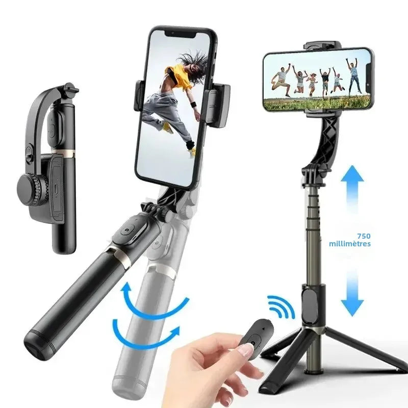 Handheld Gimbal Stabilisateur Estabilizador Selfie Stick Smartphone Action Kameralar Bluetooth Tripod For Live Broadcast