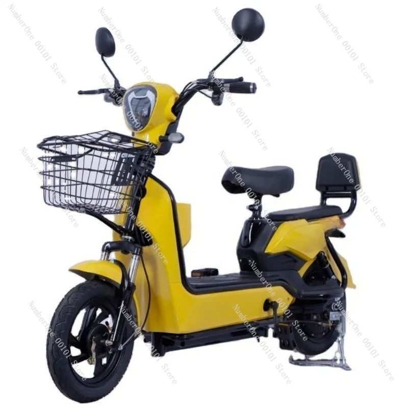 Adult Electric Bicycle, Two-Wheeled Electric Bike, Powerful Motor, Long-Range Battery, Eco-Friendly Transportation