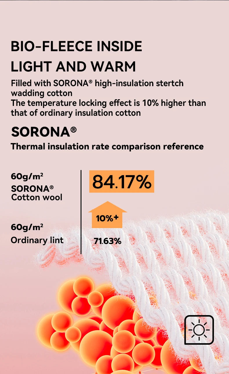 VECTOR Lamb Wool and Cotton Vest Skin Friendly Heat Gathering Lightweight and Temperature Locking Indoor and Outdoor Skiing