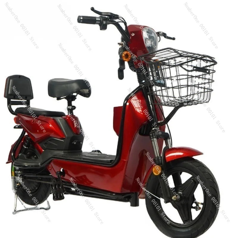 Adult Electric Bicycle, Two-Wheeled Electric Bike, Powerful Motor, Long-Range Battery, Eco-Friendly Transportation