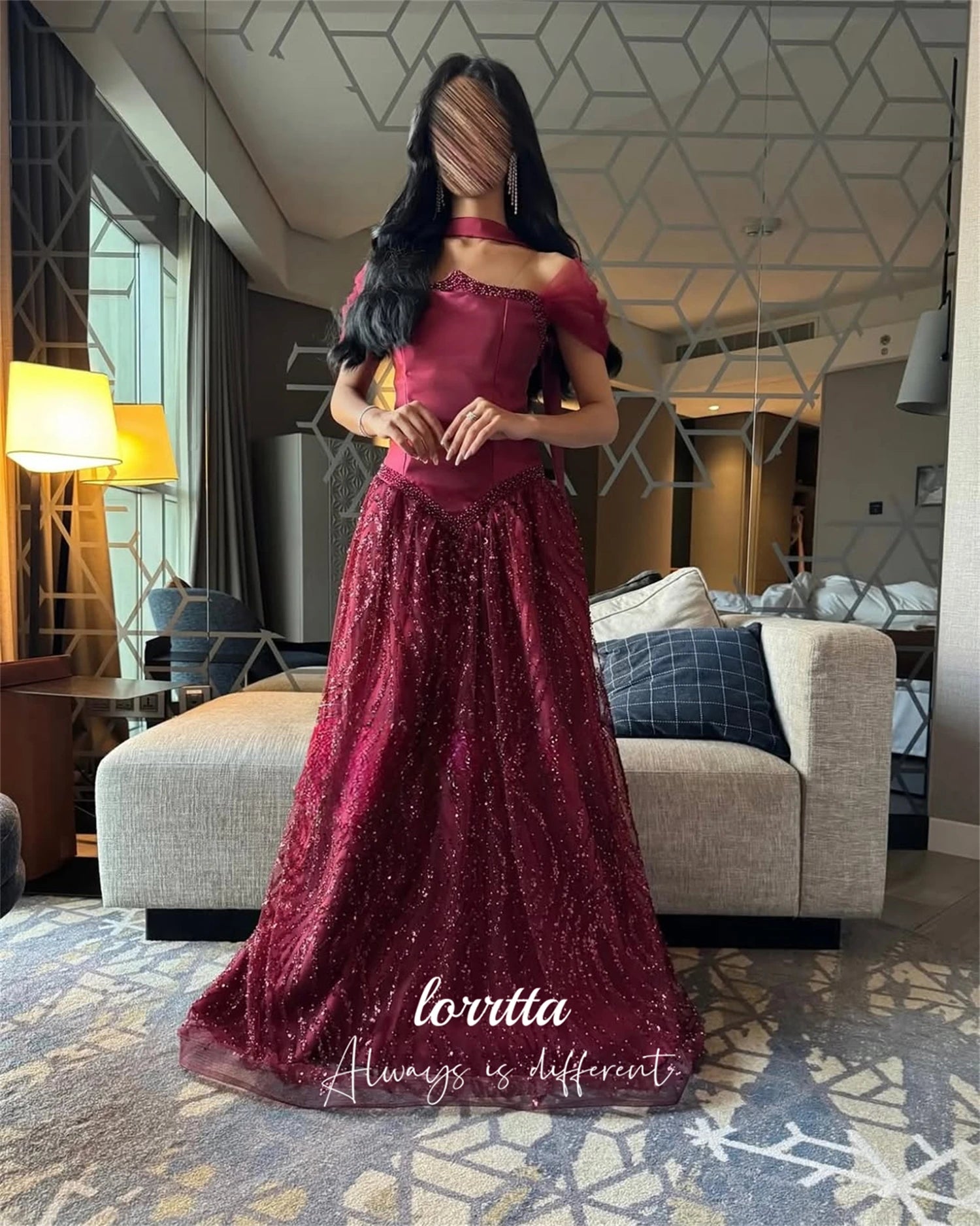 Lorrtta Customized Special Occasion Dress Evening Luxury Dress 2025 Sharon Happy Evening Dresses prom dresses فساتين سهرة