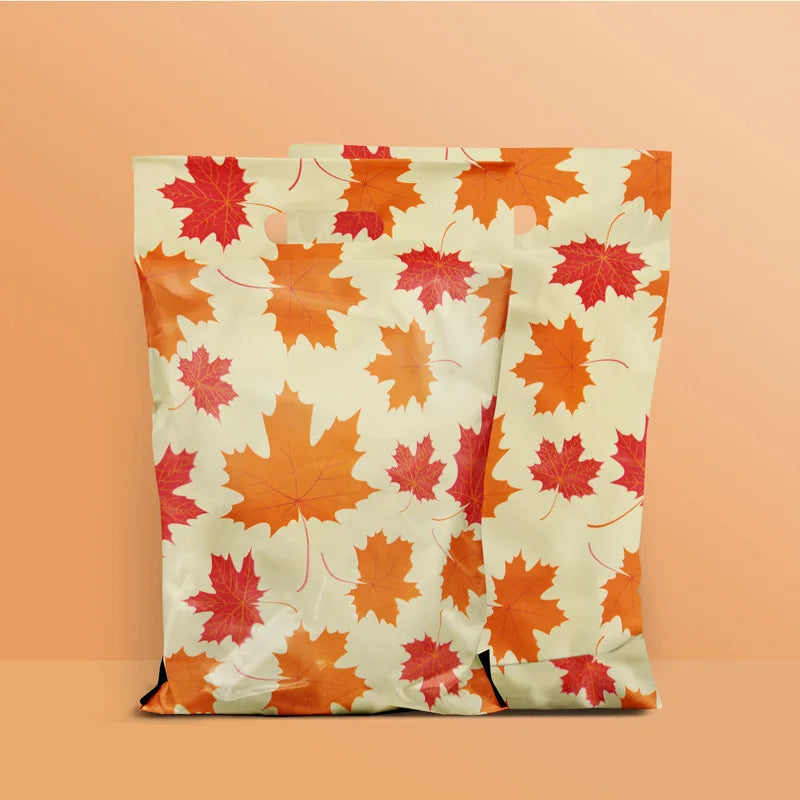 Poly Mailers with Handle 10x13 Pack of 10 Packaging Shipping Bags for Clothing Thank You Mailing Envelope Self Seal Thick Mailer