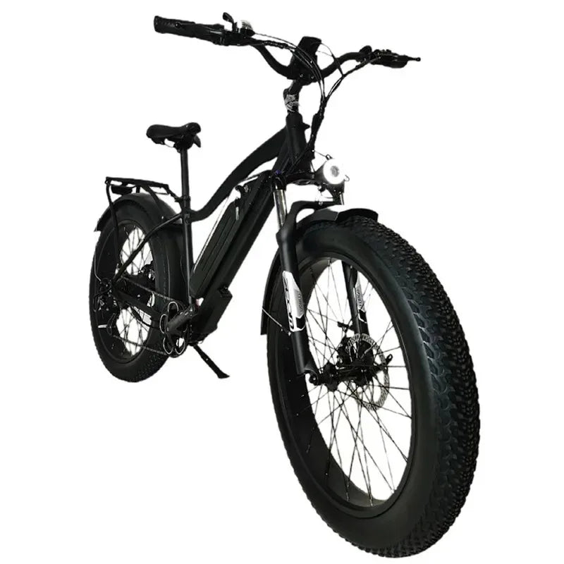 Electric bicycle is equipped with a 1000W powerful motor and 48V15AH safety battery. The 26-inch E-bike is extremely convenient.