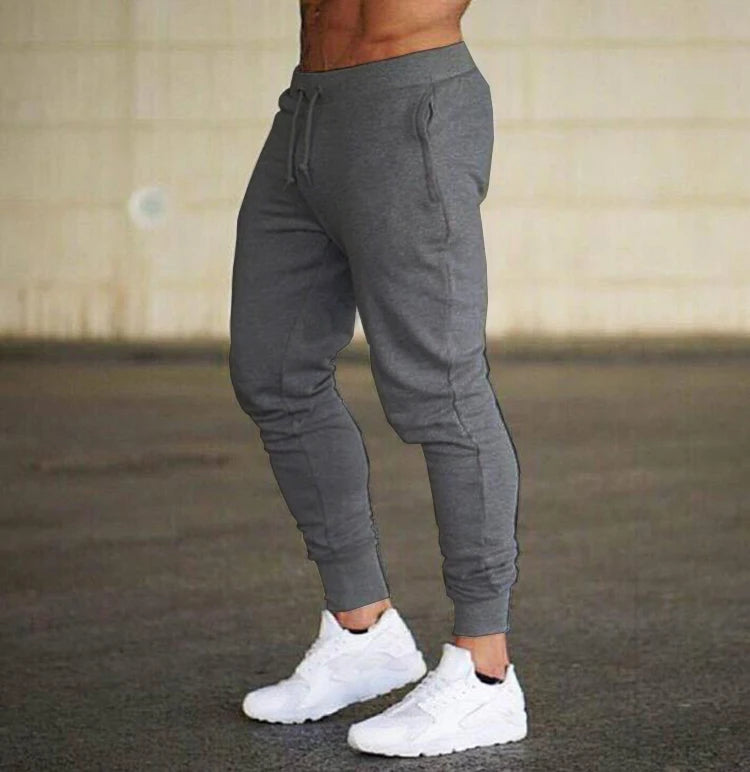 Sweatpants Spring Autumn Cotton Long Pants Jogger Trousers Casual Sports Men's and Women's Fitness Solid Jogging Pants 5 Colors