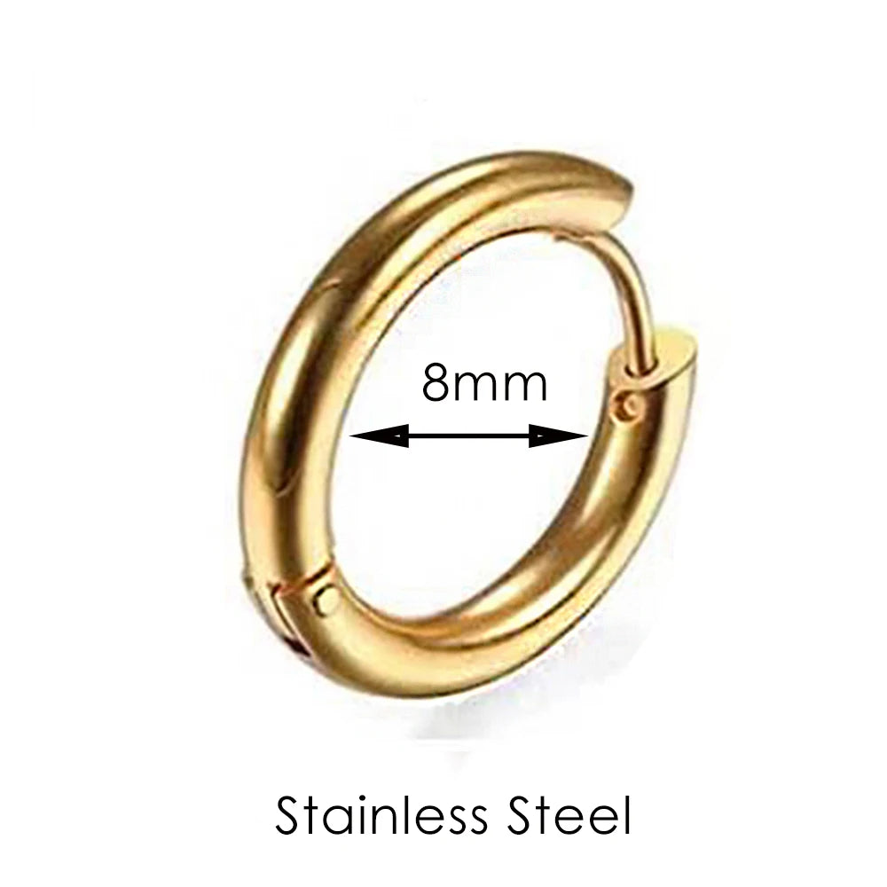 Boucles d’oreilles Ear Cartilage Tragus Helix Piercing Hoop Buckle Earring for Women 1PC Stacking Ear Bone Snug Rook Daith Lobe Fashion INS Jewelry