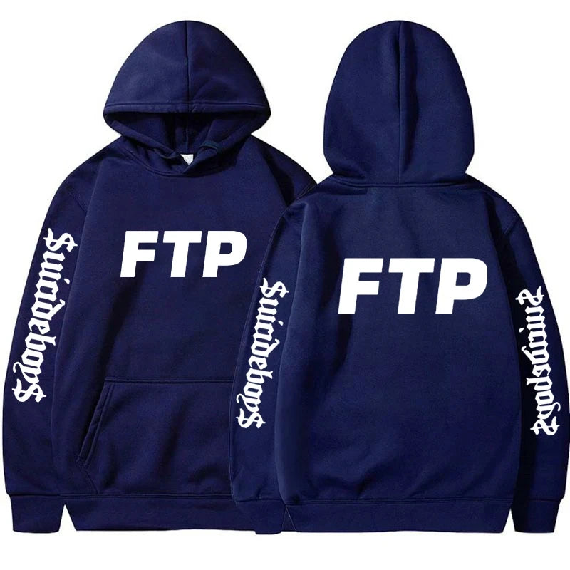 Sweat à capuche Sunordeboys Ftp pour hommes et femmes, pull Hip-Hop Harajuku, sweat-shirt Rap Music, cadeaux d'hiver Sunordeboys