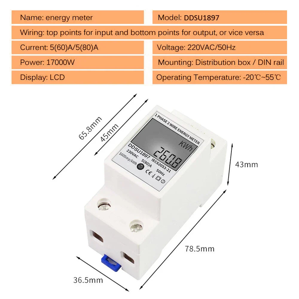 Digital Electric Energy Meter
