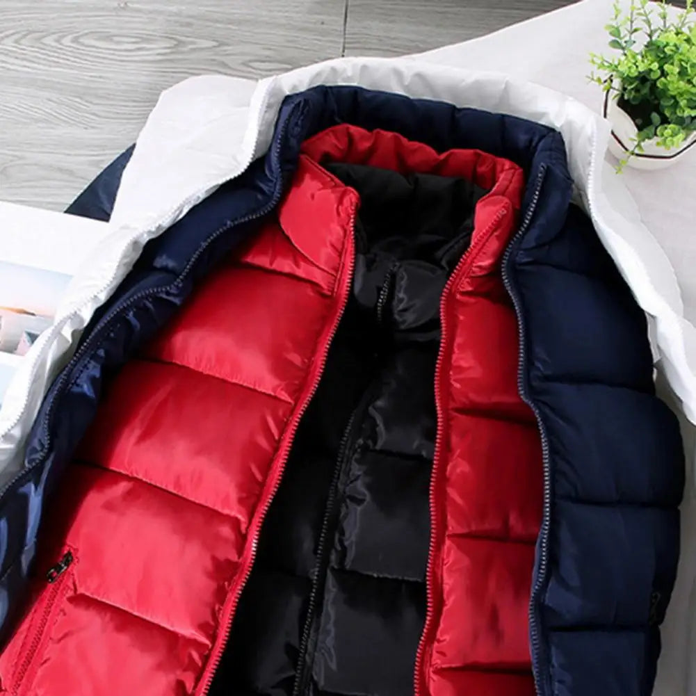 Trendy Vest Coat  Thickened Wear-resistant Waistcoat  Washable Slim Fit Vest