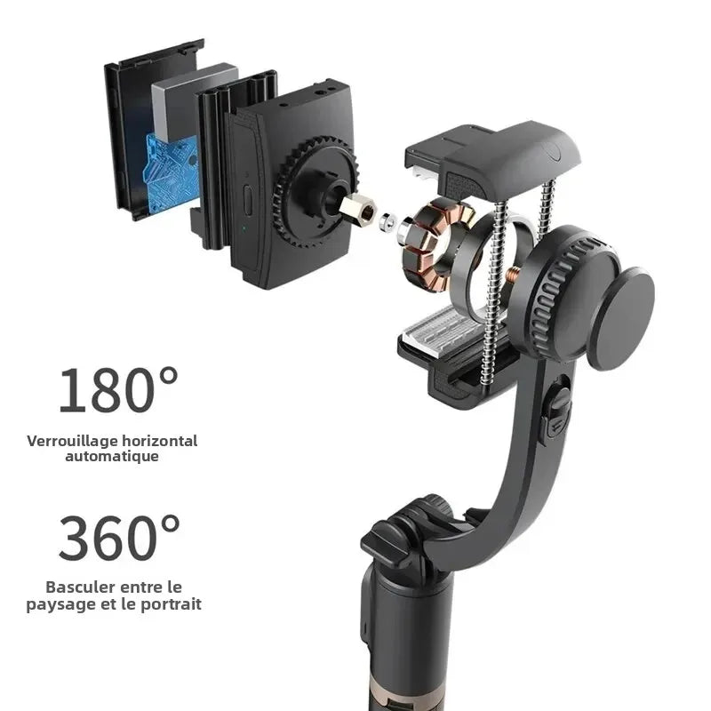 Handheld Gimbal Stabilisateur Estabilizador Selfie Stick Smartphone Action Kameralar Bluetooth Tripod For Live Broadcast