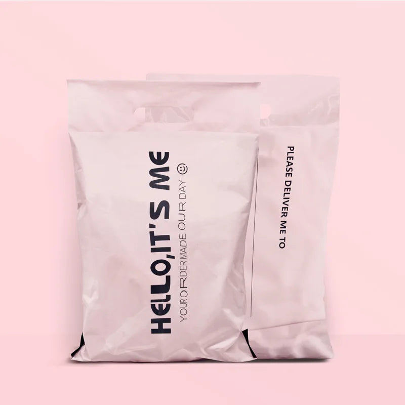 Poly Mailers with Handle 10x13 Pack of 10 Packaging Shipping Bags for Clothing Thank You Mailing Envelope Self Seal Thick Mailer