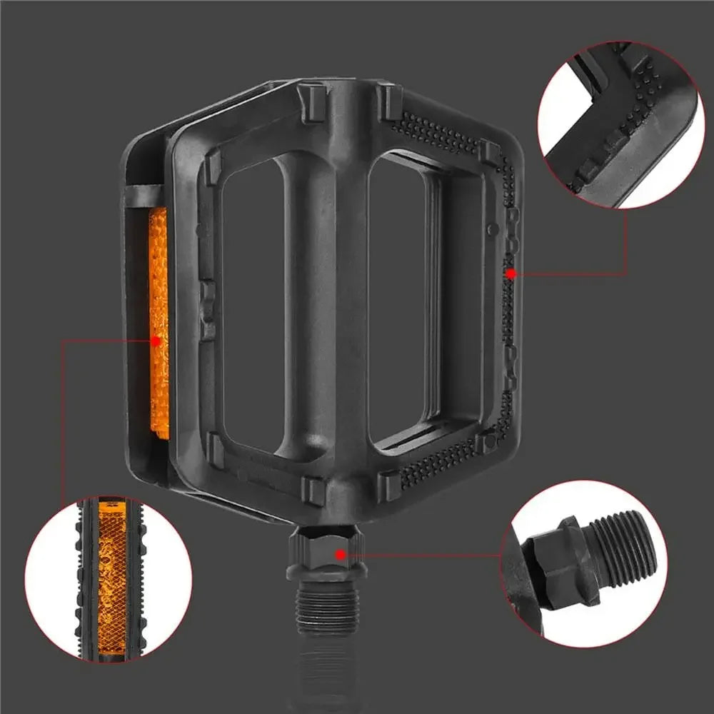 Bike Ball Pedal Bike Pedals Bicycle Accessories Anti-Slip Non-Slip Ultralight Bike Parts Wide Pedal Bicycle Pedals Bike Pedal