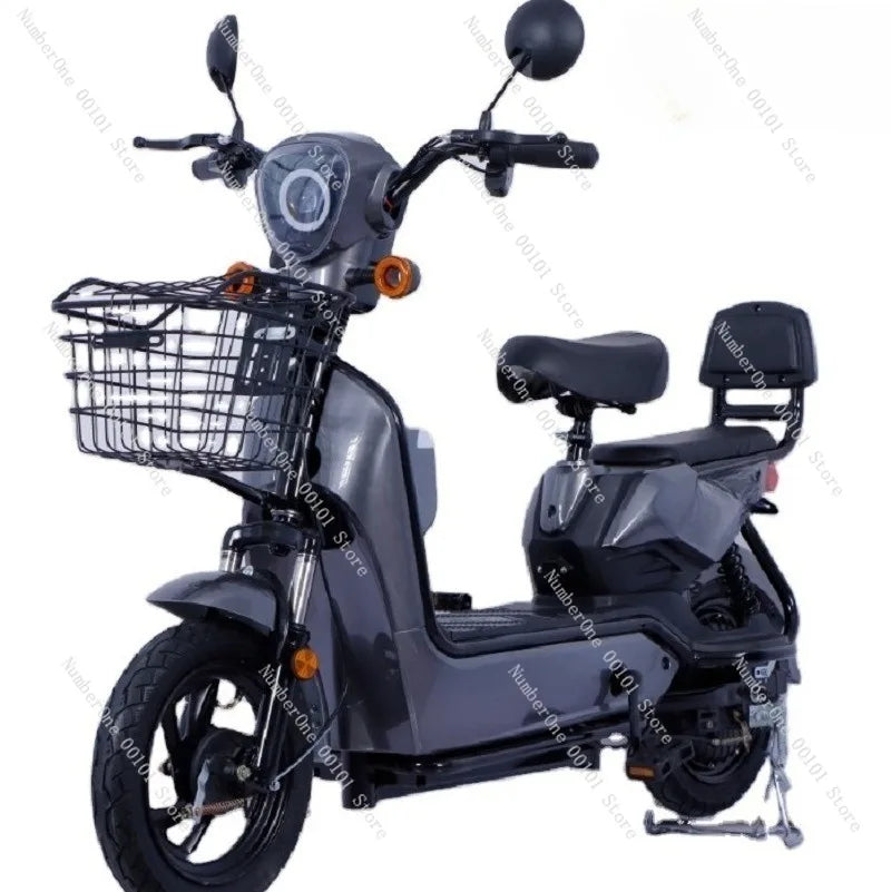 Adult Electric Bicycle, Two-Wheeled Electric Bike, Powerful Motor, Long-Range Battery, Eco-Friendly Transportation