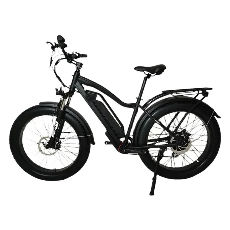 Electric bicycle is equipped with a 1000W powerful motor and 48V15AH safety battery. The 26-inch E-bike is extremely convenient.