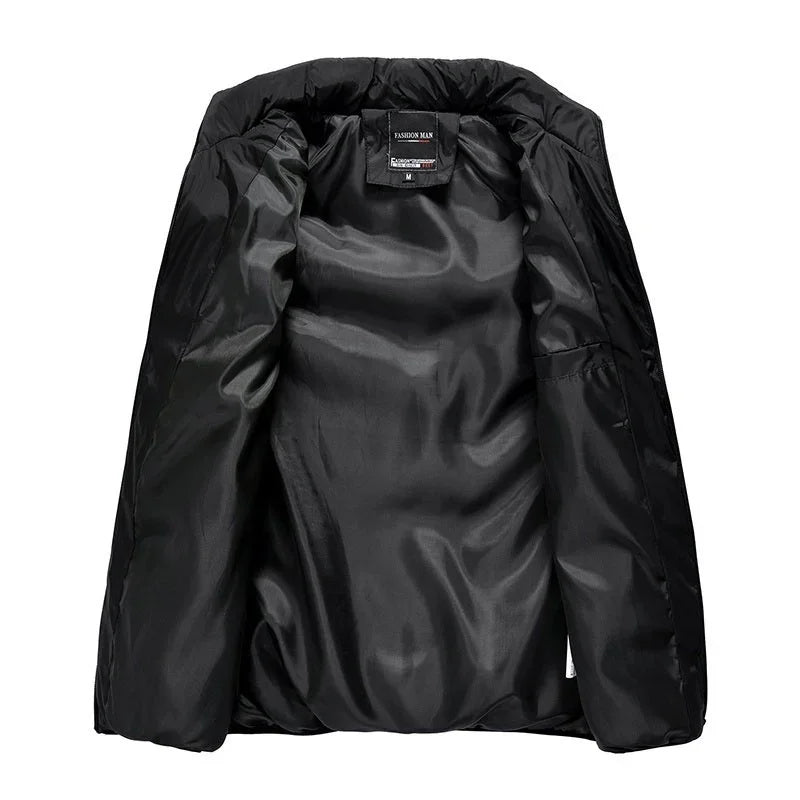 Clothing Vest Mens Waistcoat Autumn Warm Sleeveless Jacket Male Winter Casual Vests Big Size Veste Homme Sportwear Outwear