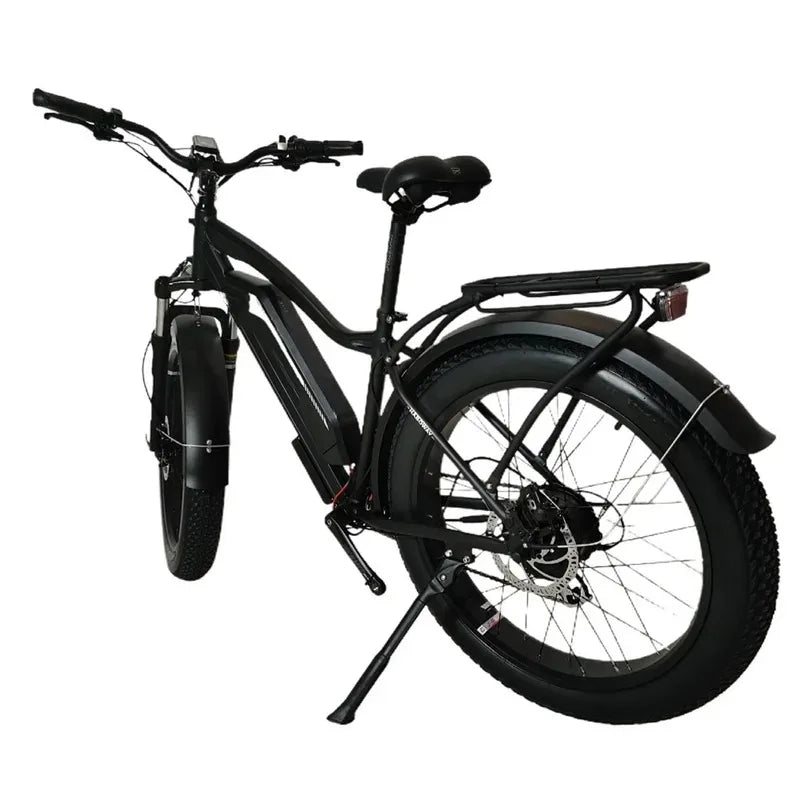Electric bicycle is equipped with a 1000W powerful motor and 48V15AH safety battery. The 26-inch E-bike is extremely convenient.
