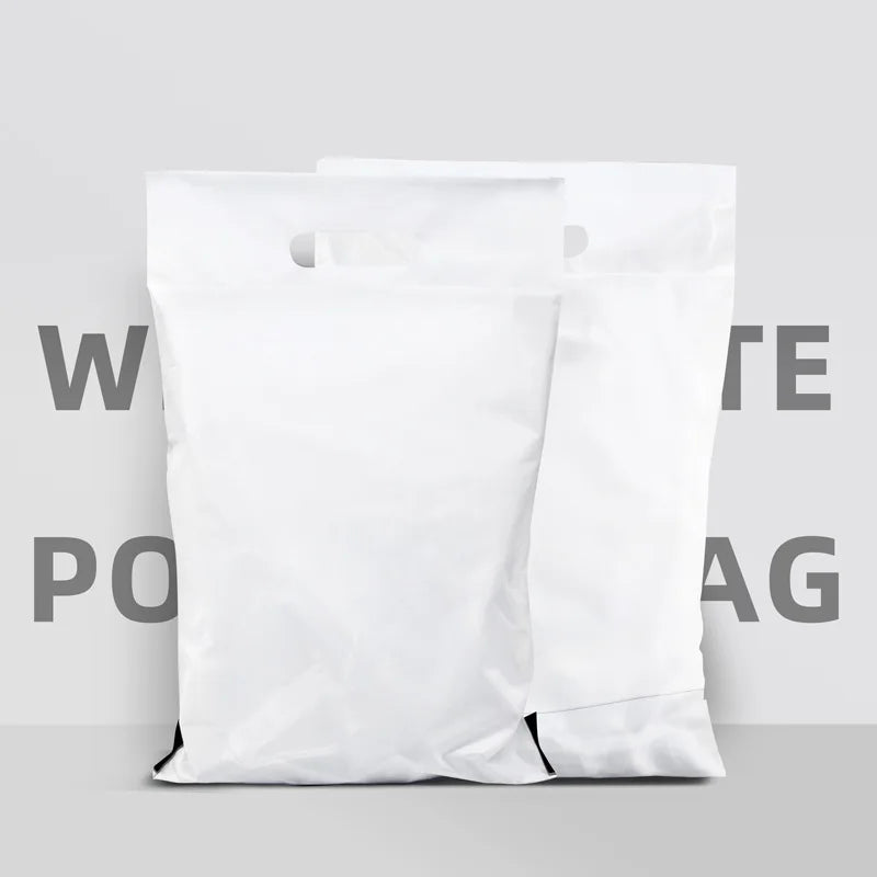 Poly Mailers with Handle 10x13 Pack of 10 Packaging Shipping Bags for Clothing Thank You Mailing Envelope Self Seal Thick Mailer