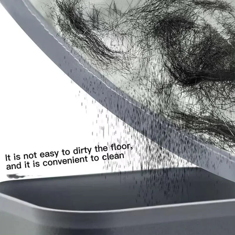 Professional Umbrella-Style Hair Cutting Cape - 3D Breathable & Foldable Cloak for Home Haircuts & Hair Dyeing