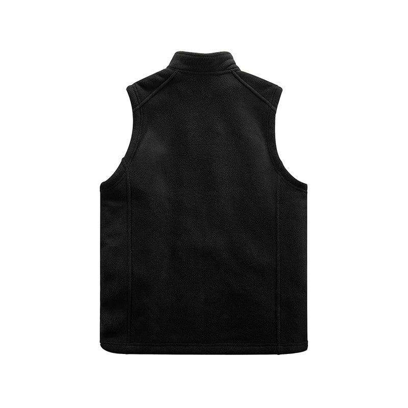Velvet Quilted Polar Vest Coat Men Autumn Winter Cold Proof Sleeveless Jacket Warm Thickened Waistcoat Men's Cotton-padded Vests
