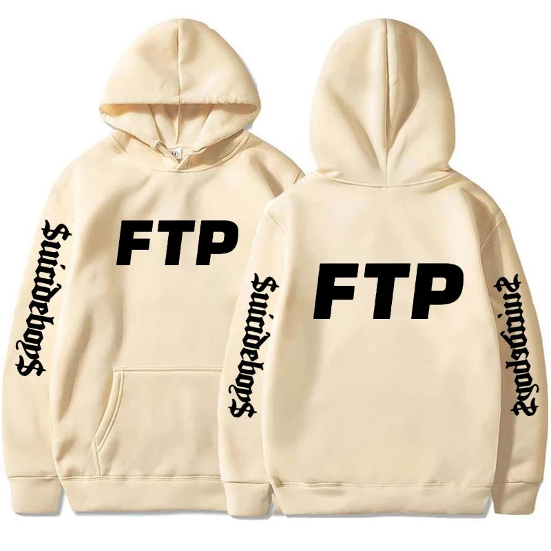 Sweat à capuche Sunordeboys Ftp pour hommes et femmes, pull Hip-Hop Harajuku, sweat-shirt Rap Music, cadeaux d'hiver Sunordeboys