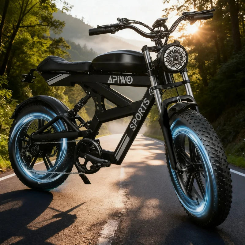 20-inch E-Bike mountain off-road cycling bicycle with 1000W powerful motor 48V-20ah energy-saving battery urban electric bicycle