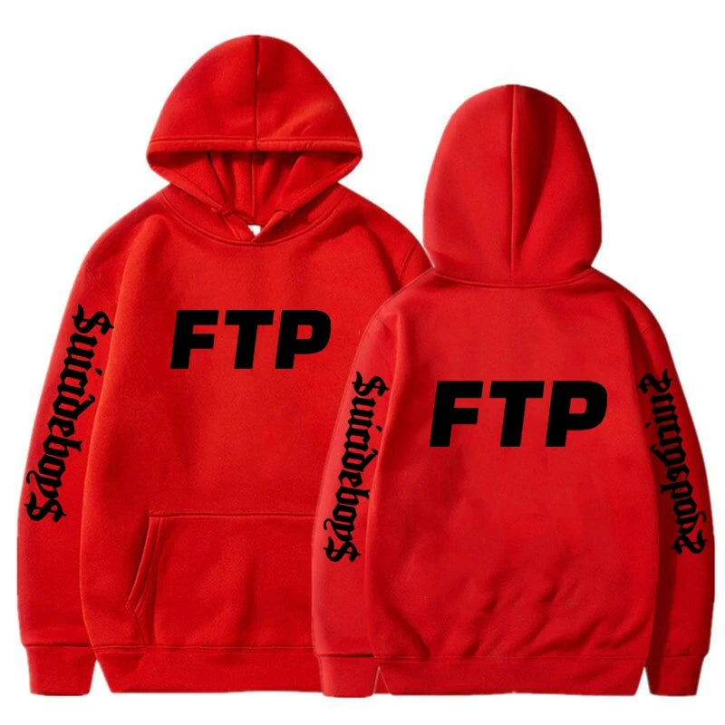 Sweat à capuche Sunordeboys Ftp pour hommes et femmes, pull Hip-Hop Harajuku, sweat-shirt Rap Music, cadeaux d'hiver Sunordeboys