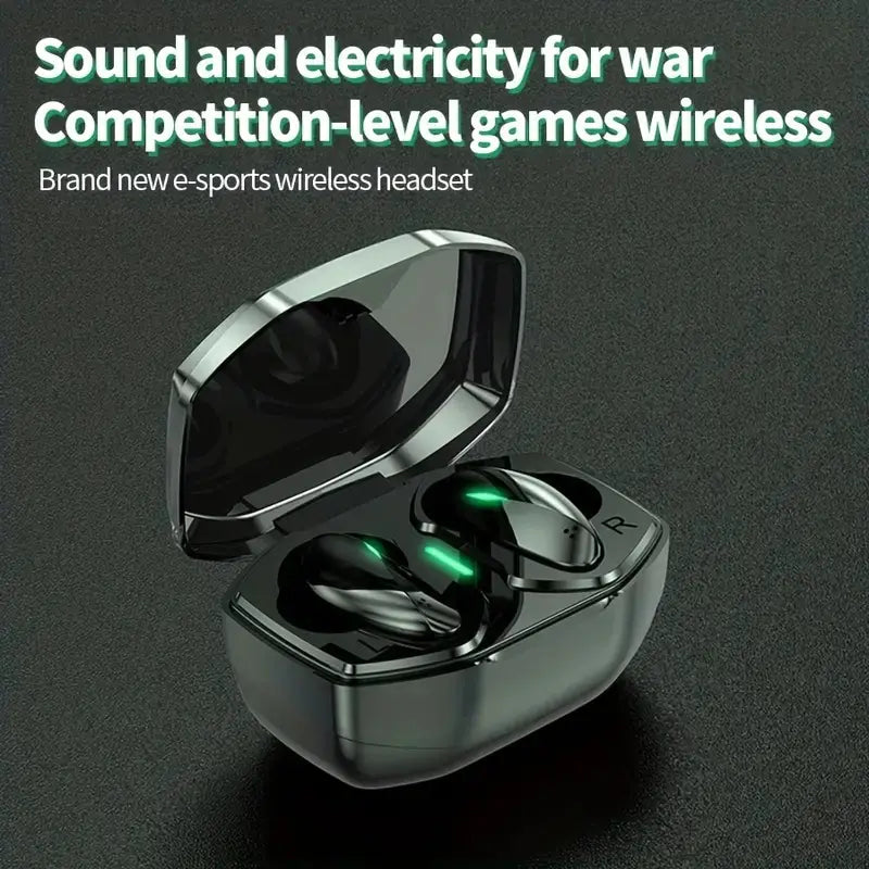 T6S TWS Low-Latency Smart Touch Wireless Gaming Headset